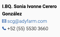 I.BQ. Sonia Ivonne Cerero González