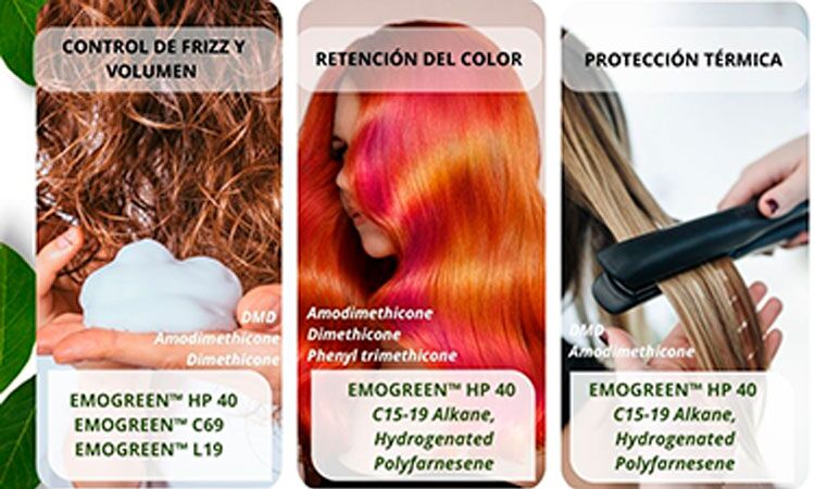 Formulaciones capilares sin siliconas: emolientes alternativos para una experiencia sensorial sostenible